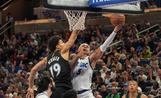 森林狼惨败魔术锁定西部第六，季后赛对阵掘金